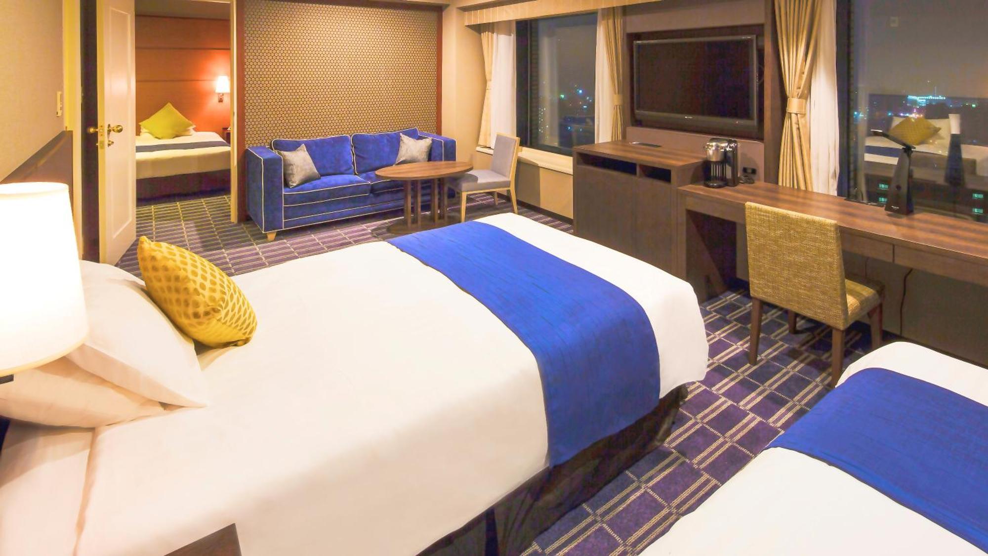 Premier Hotel Nakajima Park Sapporo Eksteriør bilde A suite on board