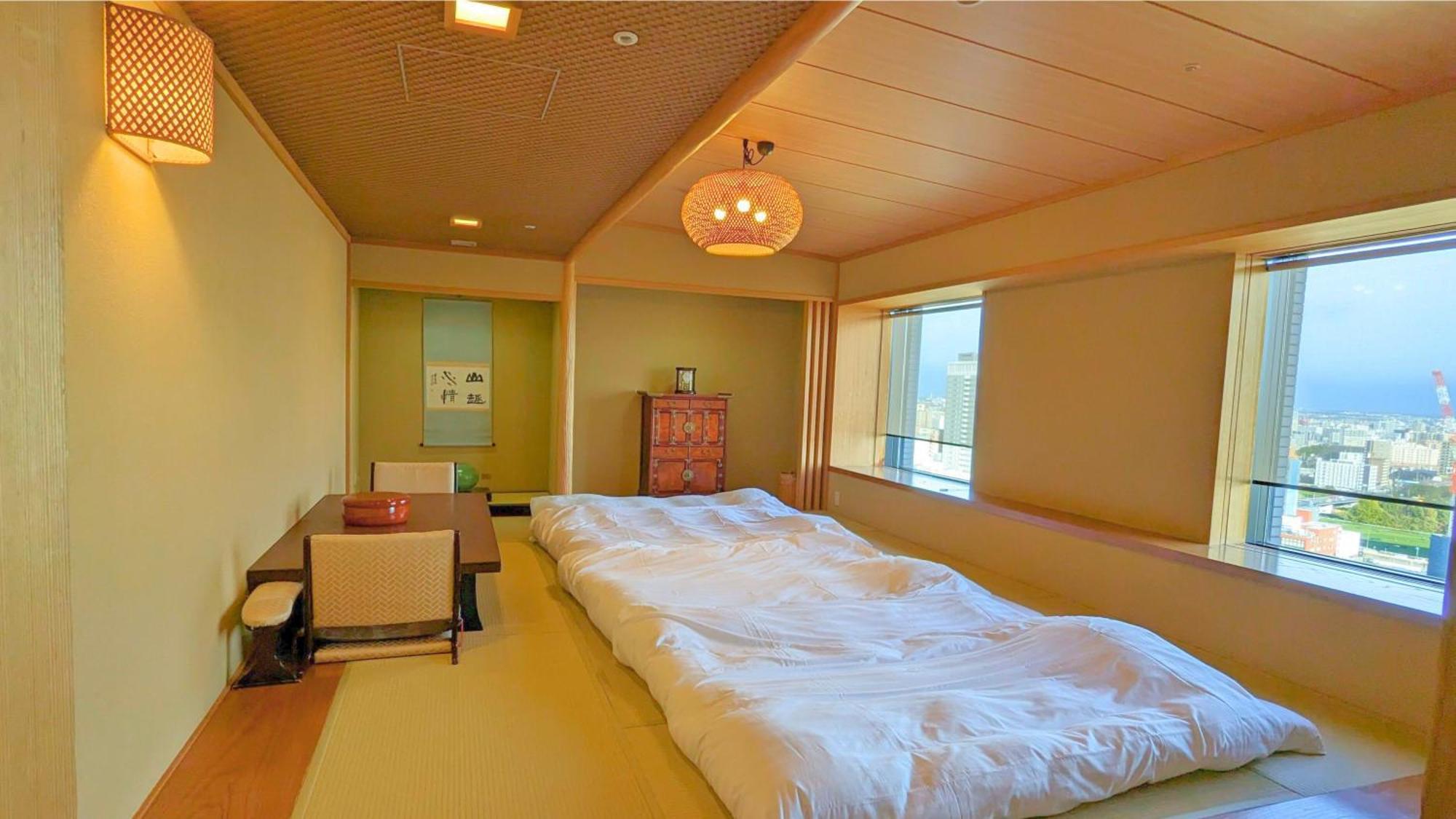 Premier Hotel Nakajima Park Sapporo Eksteriør bilde A futon room